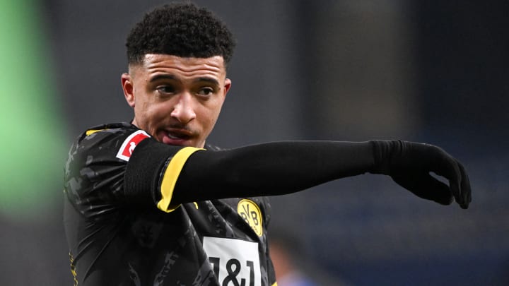 Jadon Sancho marcó una asistencia perfecta en el primer partido de vuelta del Borussia Dortmund